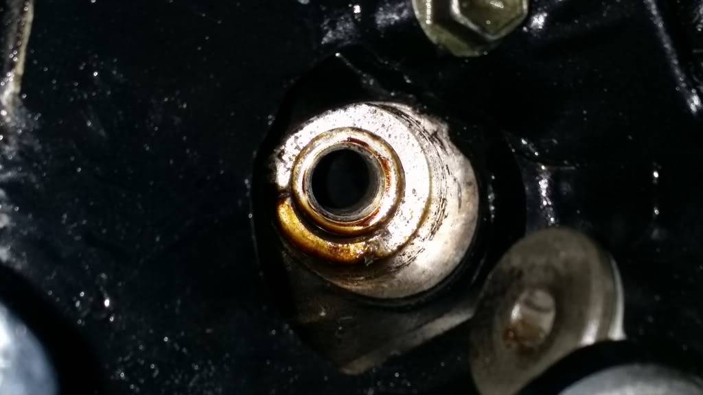 Spark plug slightly black 20140226_124004