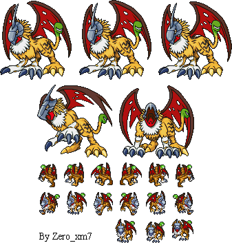 Cambia tu Sprite Digimon! 330_Gryphomon