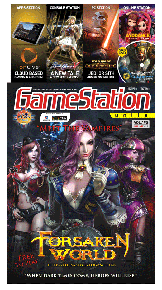 GameStation #195: Forsaken World - CS Online  COVER-195--sisipan