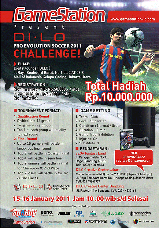 INFO : DILO PES 2011 CHALLENGE BERHADIAH 10 JUTA! Inside12