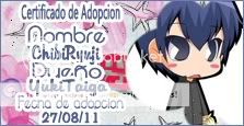 Certificados de Adopcion Certificadodedopcionryuji