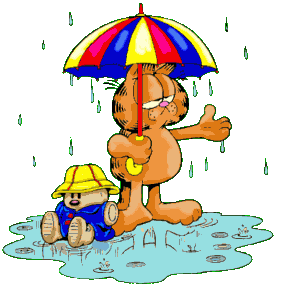 Regen - animaties Poesregenplu