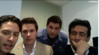 IL DIVO USTREAM WEBCHAT  8/3/2011  PICS BY Starstruck IL3