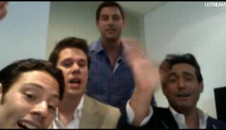 IL DIVO USTREAM WEBCHAT  8/3/2011  PICS BY Starstruck ILD4