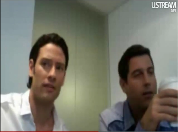 IL DIVO USTREAM WEBCHAT  8/3/2011  PICS BY Starstruck Il6