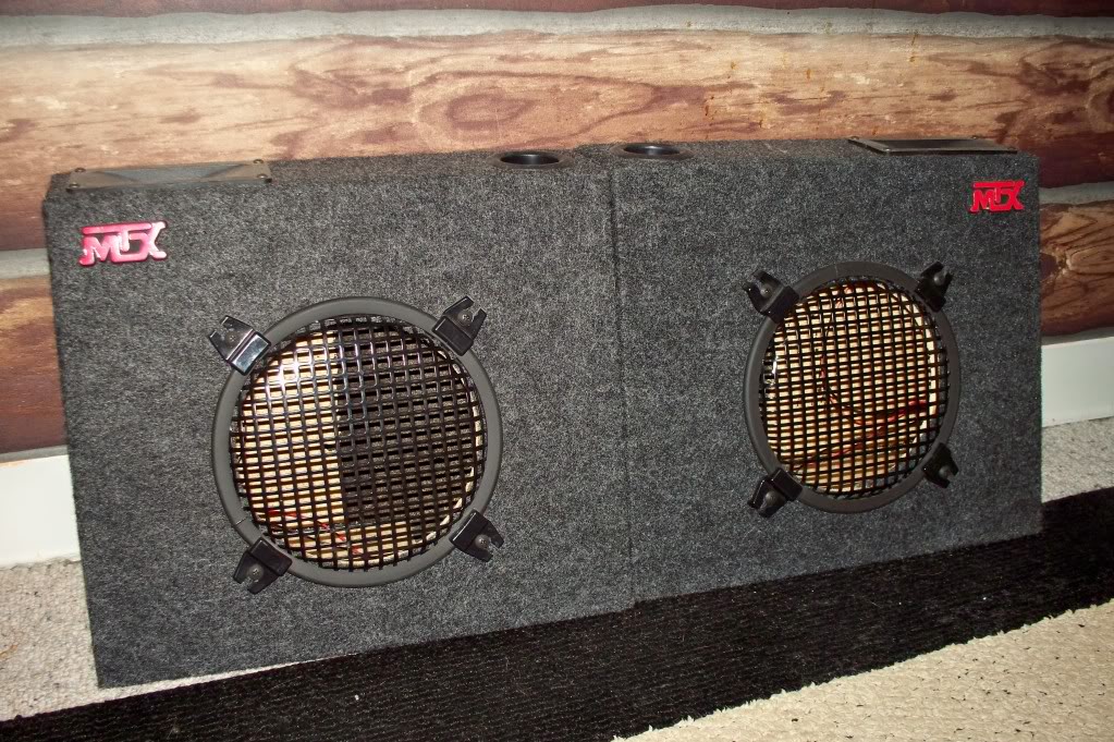 For Sale: Two 8'' MTX Audio Road thunder sub enclosers 100_0339