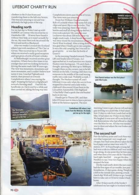 FABMOC North Wales in Mini Mag FabmocWales
