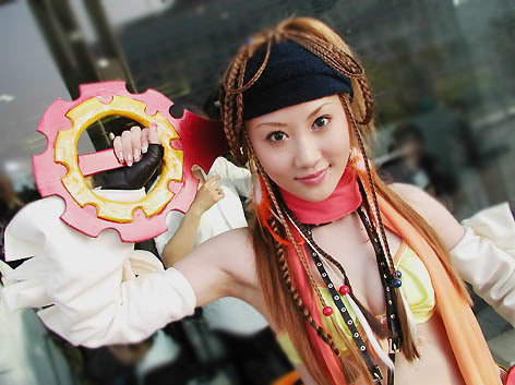 Le cosplay Final_Fantasy_X_Rikku_cosplay