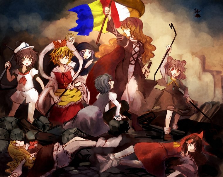 Primer grupo - Absorption Squad 815190__touhou-liberty-leading-the-people_p_zps33d9f9d1