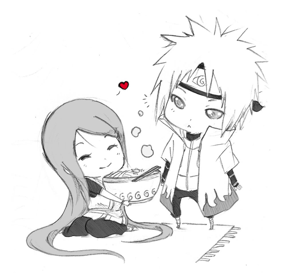 La Foto mas Romantica Del Minakushi MinatoKushina___Ramen_by_kai_isolated