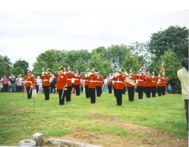 Rededication service for Pte. Caleb Wood & Robert Tongue 2004 5