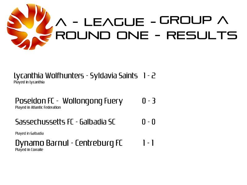 Round One Matches  A-league-round-one-