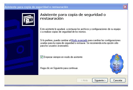  شرح أخذ نسخة احتياطية مخصصة في نظام Windows XP لتفادي ضياع الملفات Rtghtyj