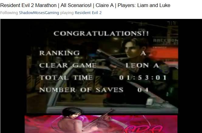 Resident Evil 2 Marathon | Leon A,Claire A,Leon B and Claire B Results LeonA