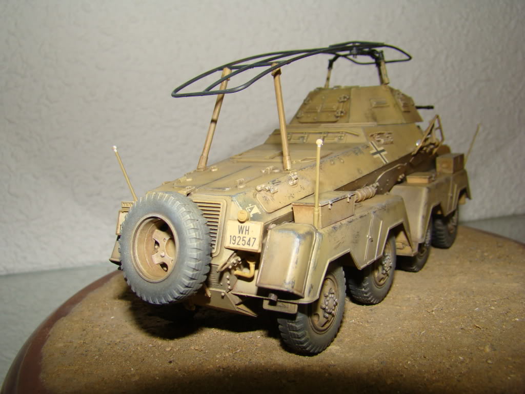 sdkfz232 8-rad AFRICA KORPS. DSC06078