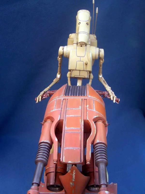 Star Wars -  Battle droid with Stap  Hd