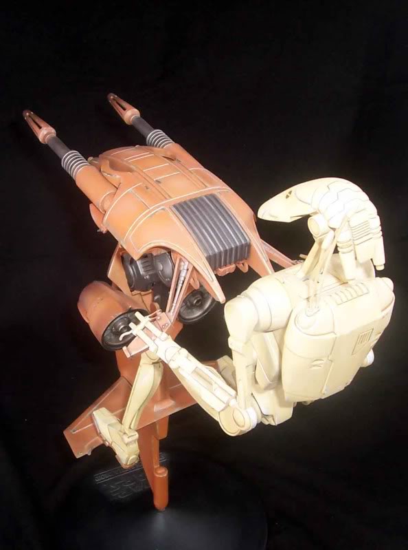 Star Wars -  Battle droid with Stap  Mapeo035