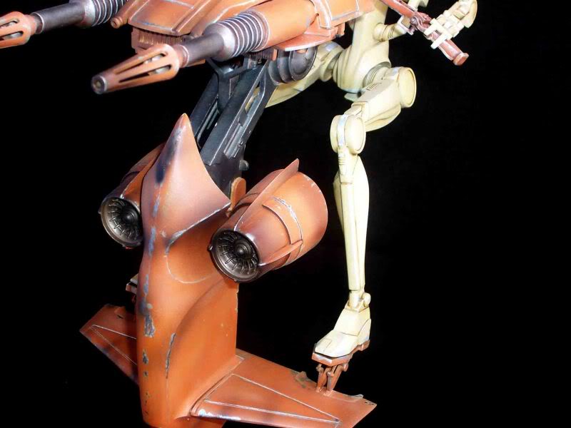 Star Wars -  Battle droid with Stap  Mapeo038