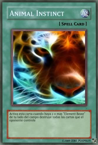 Vampire Zero Cards "Element Power" (3 Expansiones) Animal