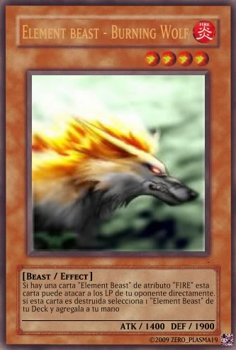 Vampire Zero Cards "Element Power" (3 Expansiones) Burningwolf