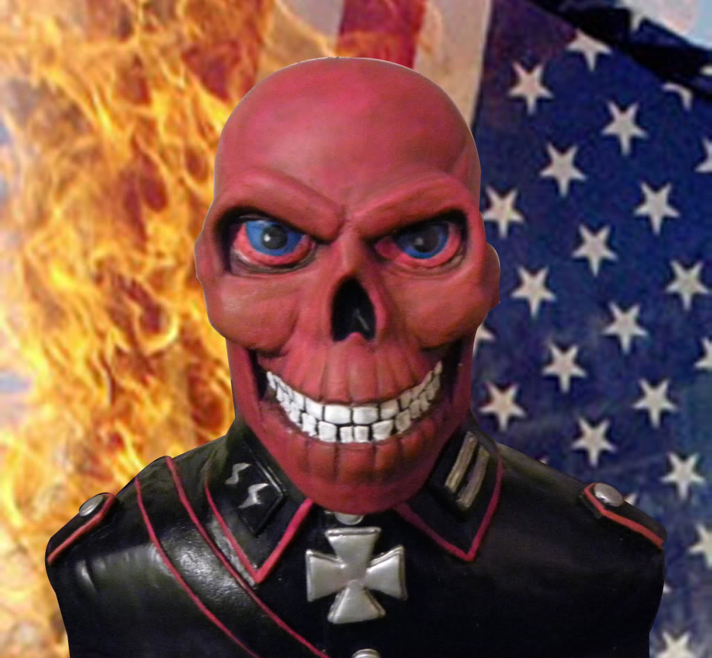 red skull busto  Frebte