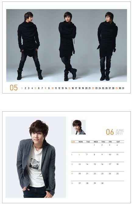 Young Saeng y Kyu Jong "Calendario 2011" Youngkyucalendar1