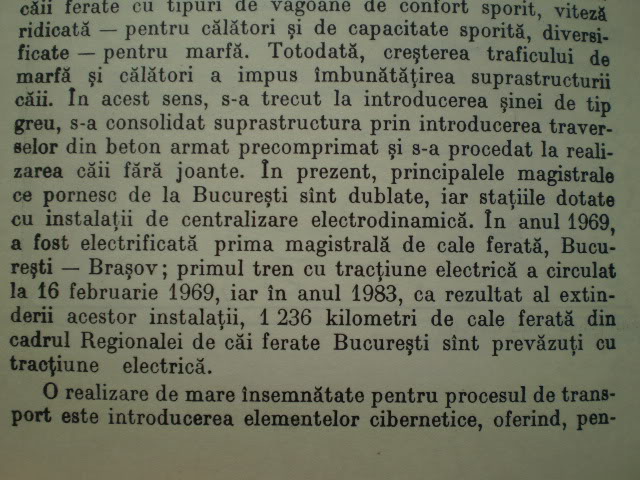 TRANSPORTUL FEROVIAR IN TIMPUL COMUNISMULUI (1945-1989) P9060039