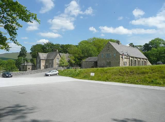 Cracoe Village Hall looking peaceful!! but hey what's going on? Cracoe2