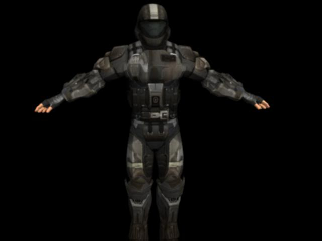 Halo MMO Development Models ODST_Marine