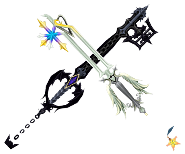 Sora's Oblivion Roxas_Keyblades