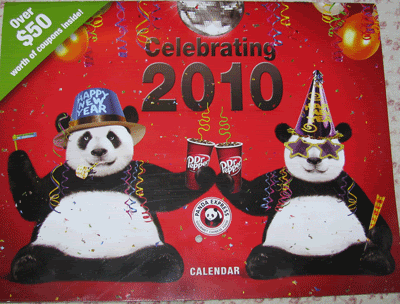 new calender new year Pandacalendar