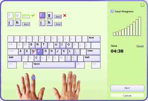 تعلم الكتابة دون النظر إلى لوحة المفاتيح .. بإصدار كامل Scr_key_drill