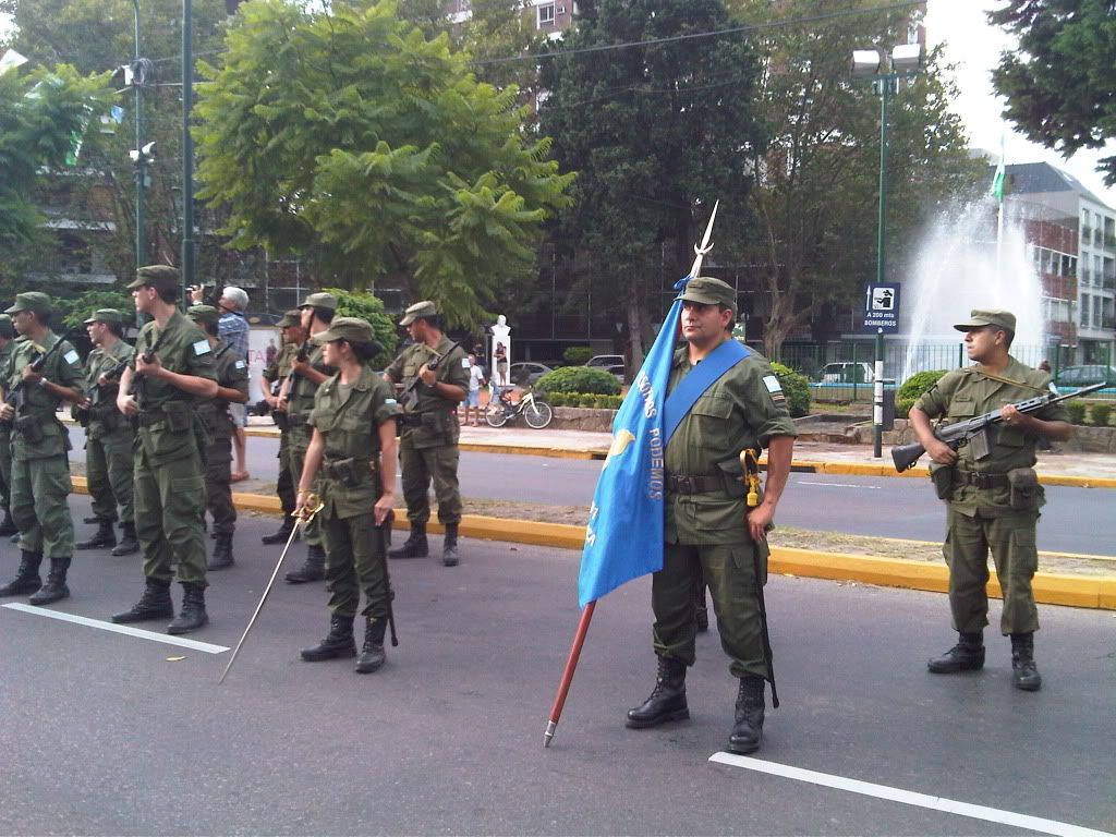 Actos y conmemoraciones de la Gesta durante 2012. Formacin2deabrilenSI