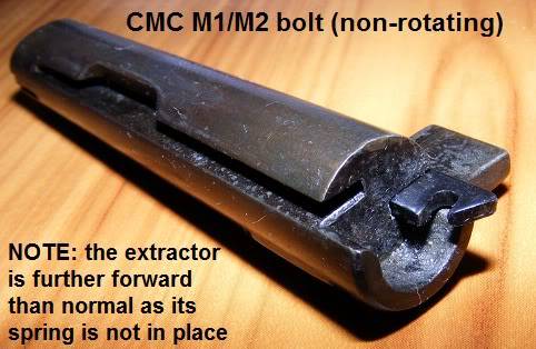 Refurbishing a  M2 Paratrooper Carbine B02dCMCM1Bolt2