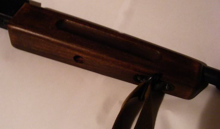 Real Thompson woodwork fitted M1A1re-stained