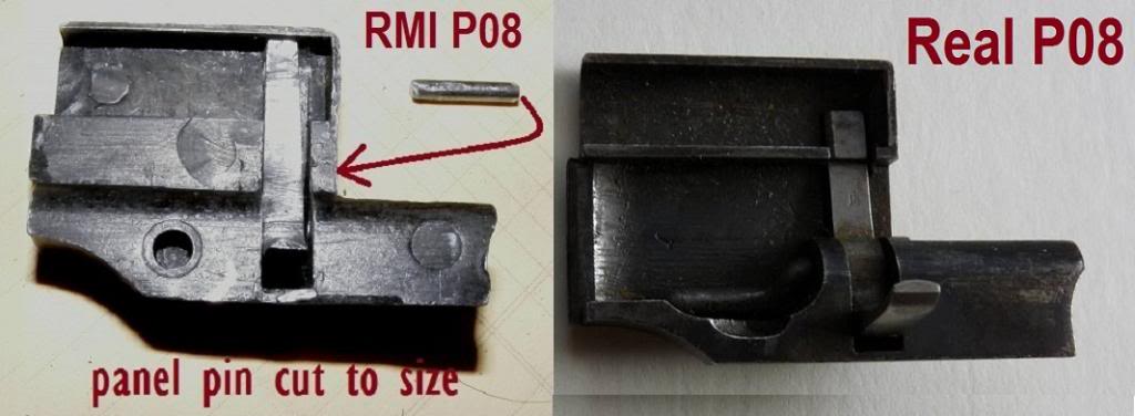 Refurbishing an old MGC (RMI) P08 Luger Step09