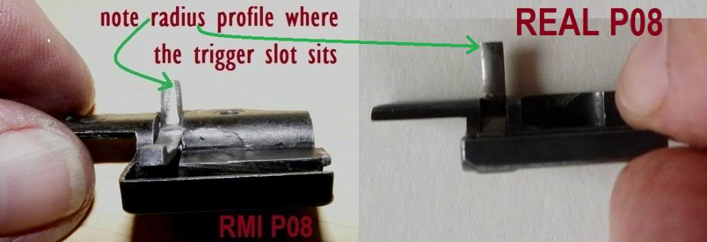 Refurbishing an old MGC (RMI) P08 Luger Step11