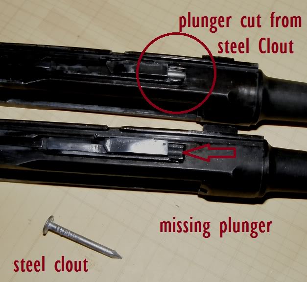 Refurbishing an old MGC (RMI) P08 Luger Step13