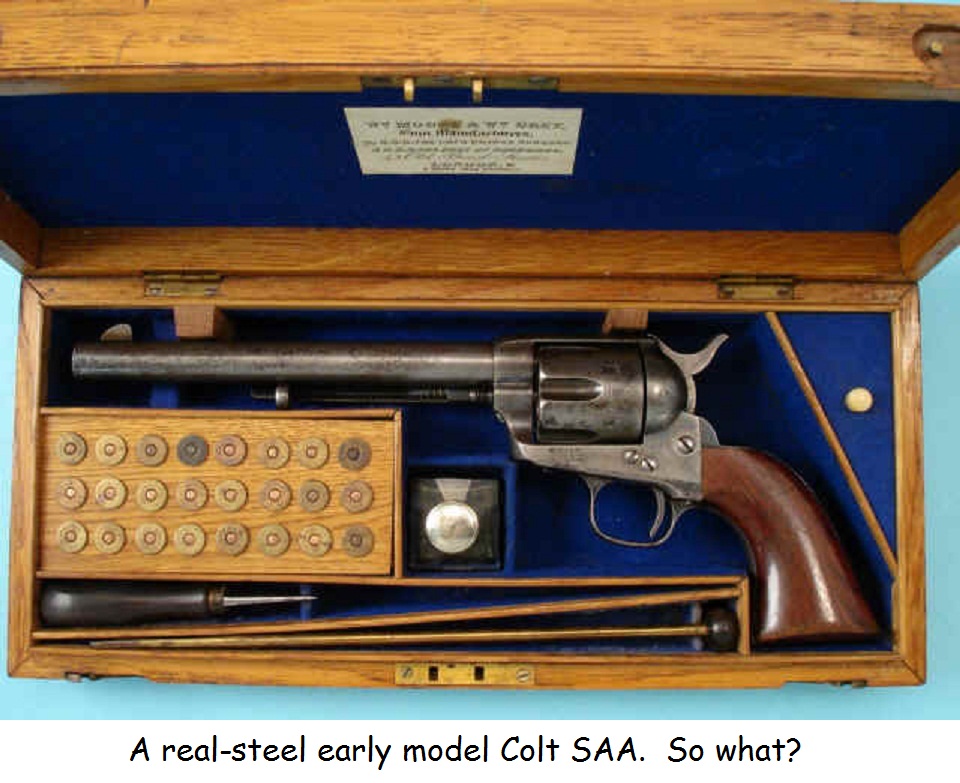 Colt SAA - subtle changes Colt made Arealcolt