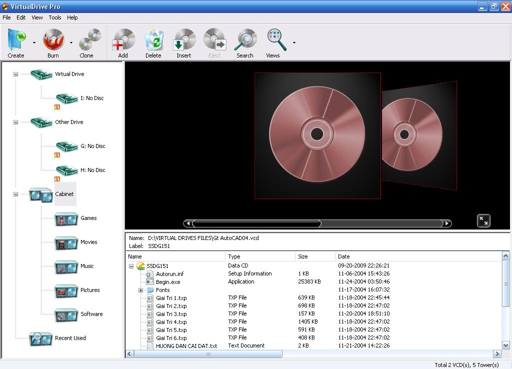 FarStone VirtualDrive Pro v14.0 (build 10082009)  VirtualDrive14_2