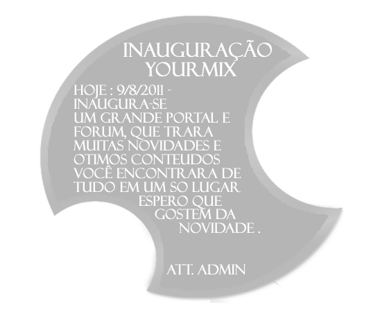 Forum gratis : YouMix | Sua maior mistura - Portal Inaugurao