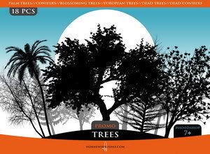 "Trees" Promo Brush Pack Treespromotb