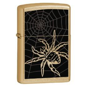 ZIPPO 100% BARU ORIGINAL U .S. A 6639_Spider_in_Web_Zippo320