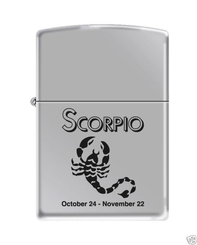 ZIPPO 100% BARU ORIGINAL U .S. A 9292_Scorpio_Zippo