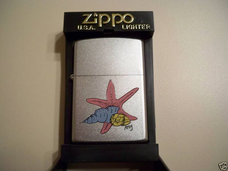 ZIPPO 100% BARU ORIGINAL U .S. A Sea_Shell260