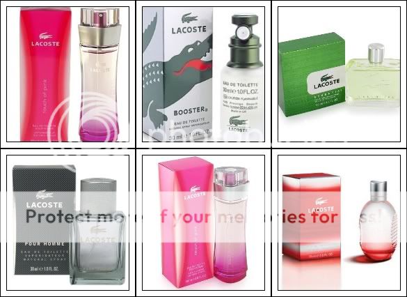 SALE!! ขาย น้ำหอมแบรนด์เนมต่างๆ ของแท้ ราคาถูก ส่งพร้อมกล่องและซีล LACOSTE