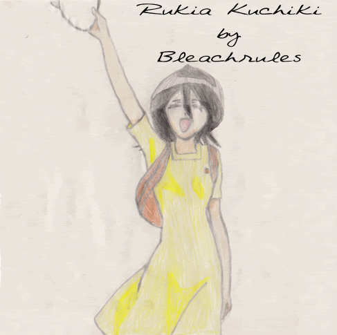 ♥ My Drawings ♥ Rukia-by-baylee