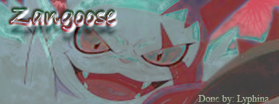 My Signature Designs Zangoose