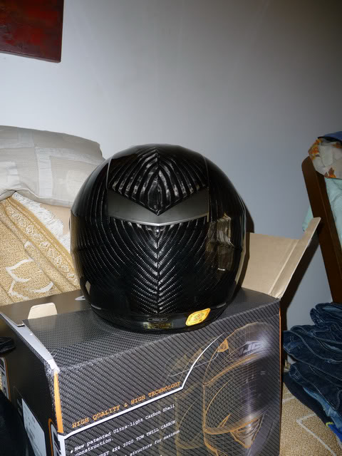 HJC HQ-1 Carbon Helmet P1060430