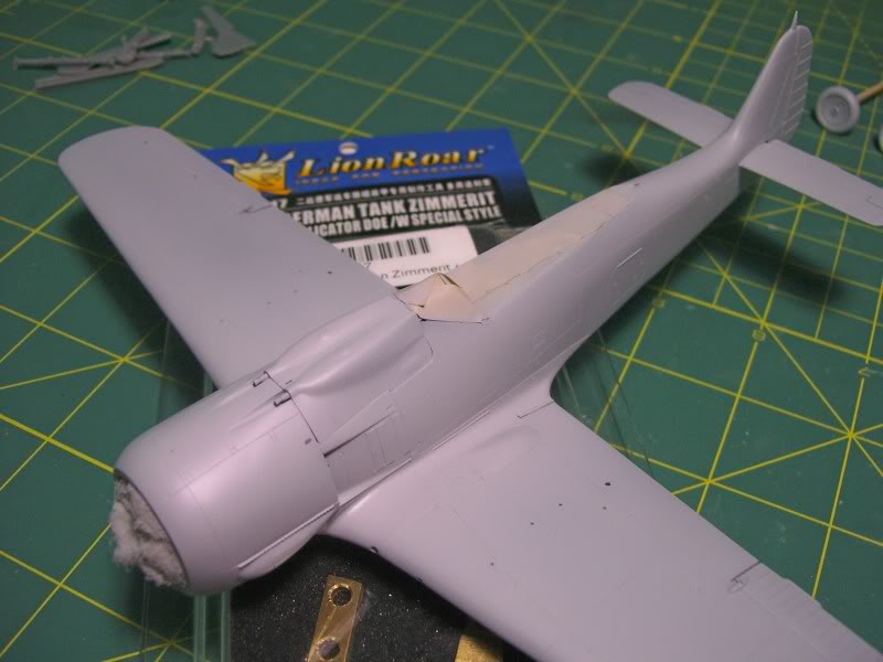 Focke Wulf 190 A-7 JG-1 1/48 Hasegawa (Terminado) Fondeado11